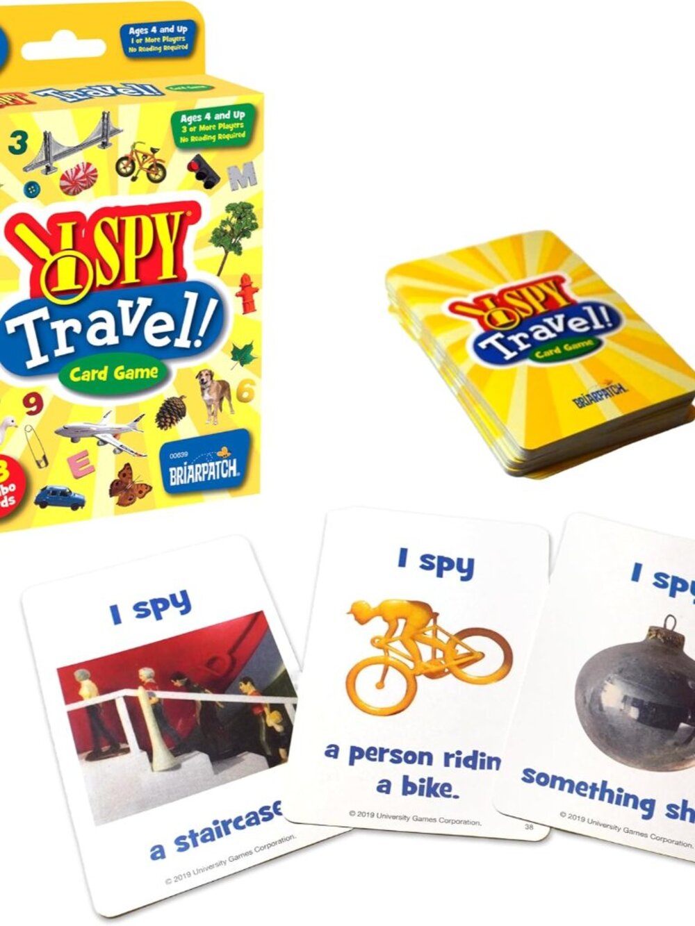 SPY Travel Card Game, based on the SPY books,For Preschool Kids, Ages 4+